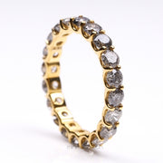 Diamond Eternity Band Ring - Minimal Carbon