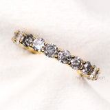 Diamond Eternity Band Ring - Minimal Carbon