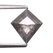 Salt And Pepper Kite Cut Diamond