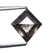 Salt And Pepper Kite Cut Natural Diamond