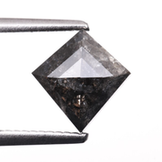 Salt And Pepper Kite Cut Natural Loose Diamond