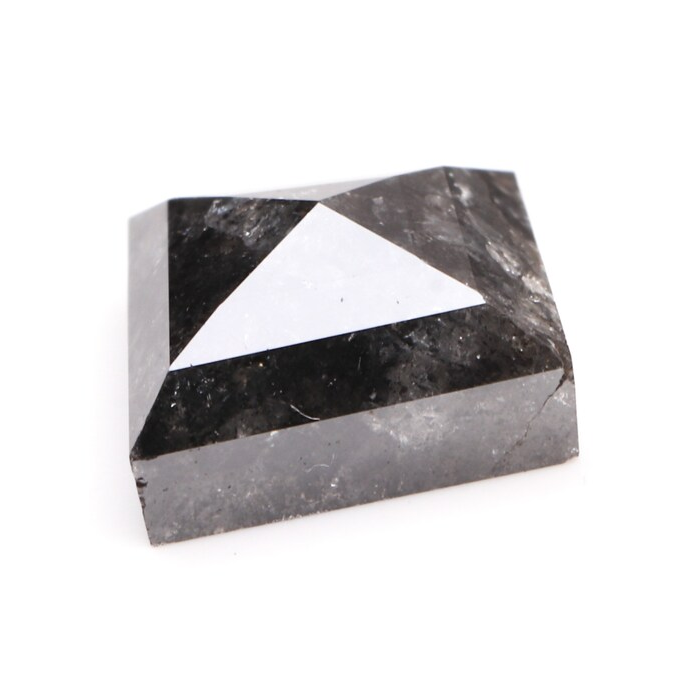 Salt And Pepper Kite Cut Natural Loose Diamond