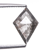 Salt And Pepper Kite Cut Natural Rose Cut Diamond