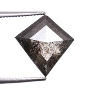 Salt And Pepper Kite cut Natural Loose Diamond