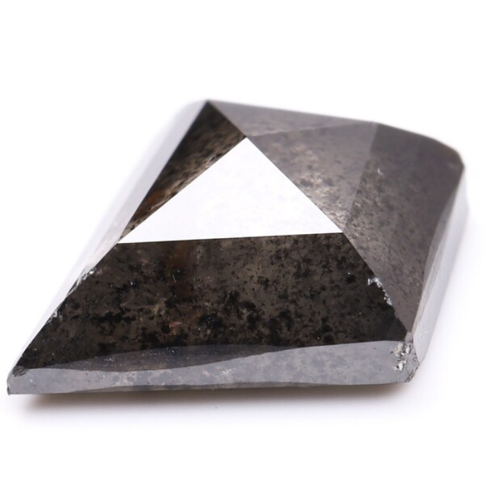 Salt And Pepper Kite cut Natural Loose Diamond