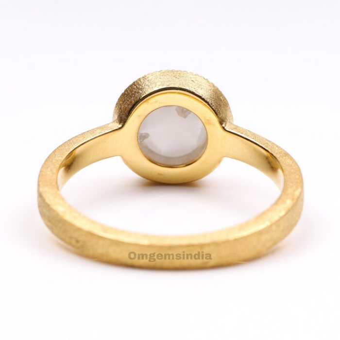 salt and pepper round rose cut diamond ring