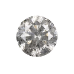 Salt And Pepper Loose Natural Round Brilliant Cut Diamond