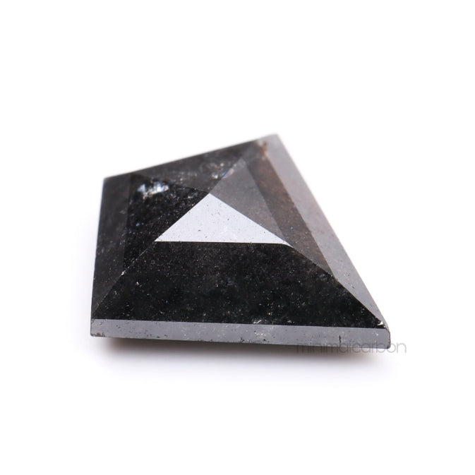 1.72 CT, 10.0 X 8.8 MM | Salt And Pepper Kite Cut Diamond