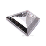 0.77 CT, 7.4 X 5.8 MM | Salt And Pepper Tapered Baguette Cut Diamond