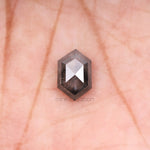 Load image into Gallery viewer, 1.84 CT, 9.4 X 6.2 MM | Salt And Pepper Hexagon Cut Diamond
