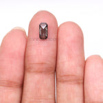 Load image into Gallery viewer, 0.89 CT, 8.0 X 4.0 MM | Salt And Pepper Emerald Cut Diamond
