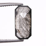 Load image into Gallery viewer, 0.89 CT, 8.0 X 4.0 MM | Salt And Pepper Emerald Cut Diamond
