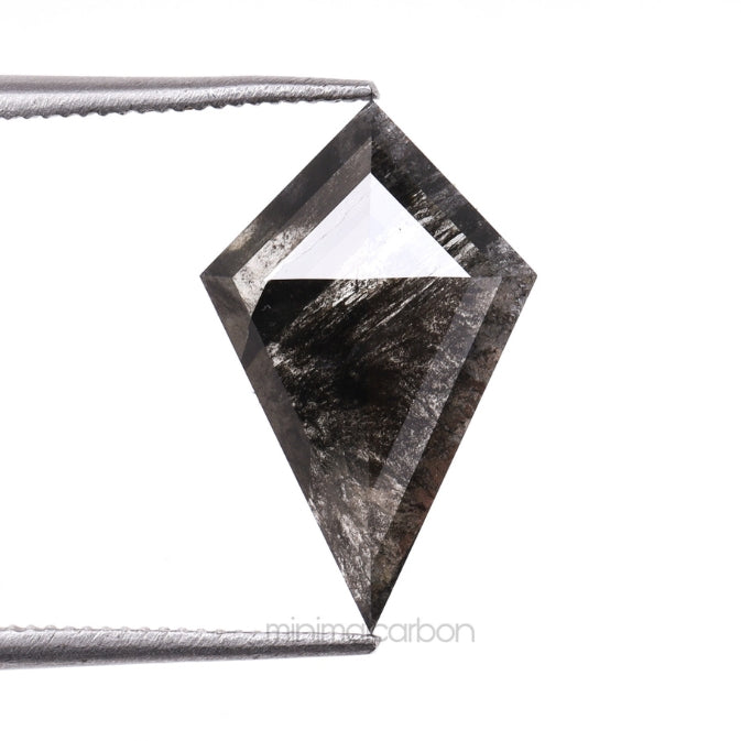 1.27 CT, 14.0 X 8.9 MM | Salt And Pepper Kite Cut Diamond