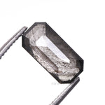 Load image into Gallery viewer, 0.89 CT, 8.0 X 4.0 MM | Salt And Pepper Emerald Cut Diamond
