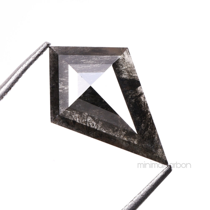 1.25 CT, 13.9 X 8.9 MM | Salt And Pepper Kite Cut Diamond