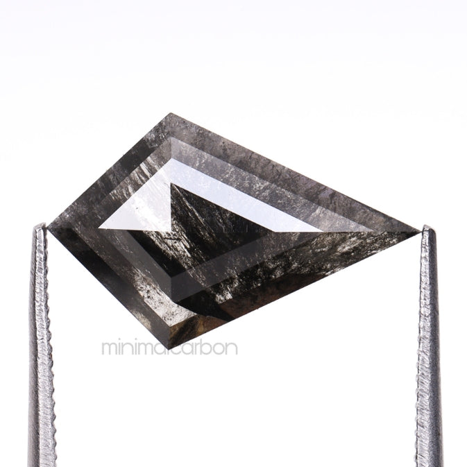 1.27 CT, 14.0 X 8.9 MM | Salt And Pepper Kite Cut Diamond