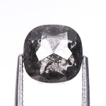 Load image into Gallery viewer, 0.81 CT, 6.0 X 6.0 MM | Salt And Pepper Cushion Cut Diamond
