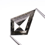 Load image into Gallery viewer, 1.27 CT, 14.0 X 8.9 MM | Salt And Pepper Kite Cut Diamond
