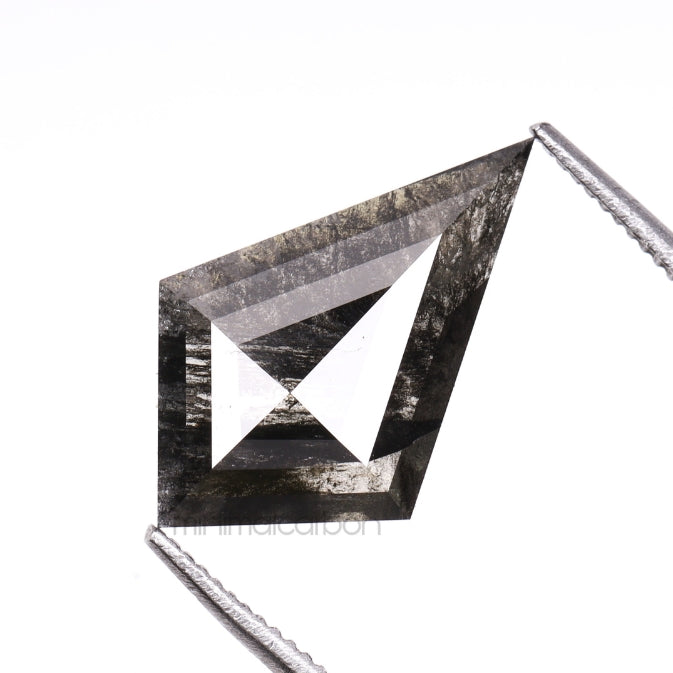 1.27 CT, 14.0 X 8.9 MM | Salt And Pepper Kite Cut Diamond