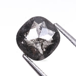 Load image into Gallery viewer, 0.81 CT, 6.0 X 6.0 MM | Salt And Pepper Cushion Cut Diamond
