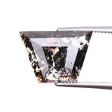 0.77 CT, 7.4 X 5.8 MM | Salt And Pepper Tapered Baguette Cut Diamond