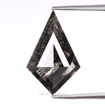 Load image into Gallery viewer, 1.27 CT, 14.0 X 8.9 MM | Salt And Pepper Kite Cut Diamond
