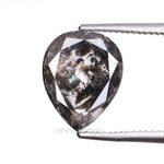 Load image into Gallery viewer, 1.48 CT, 8.5 X 6.7 MM | Salt And Pepper Pear Cut Diamond
