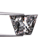 0.77 CT, 7.4 X 5.8 MM | Salt And Pepper Tapered Baguette Cut Diamond