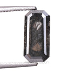 Load image into Gallery viewer, 0.89 CT, 8.0 X 4.0 MM | Salt And Pepper Emerald Cut Diamond
