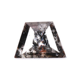 0.77 CT, 7.4 X 5.8 MM | Salt And Pepper Tapered Baguette Cut Diamond