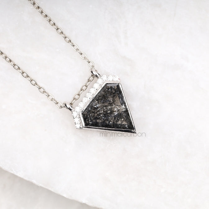 Pentagon Diamond Pendant