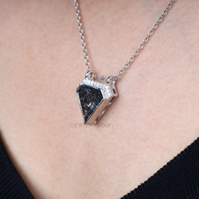 Pentagon Diamond Pendant