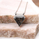 Pentagon Diamond Pendant