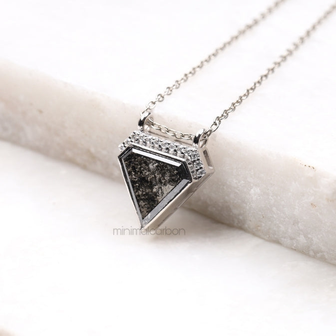 Pentagon Diamond Pendant