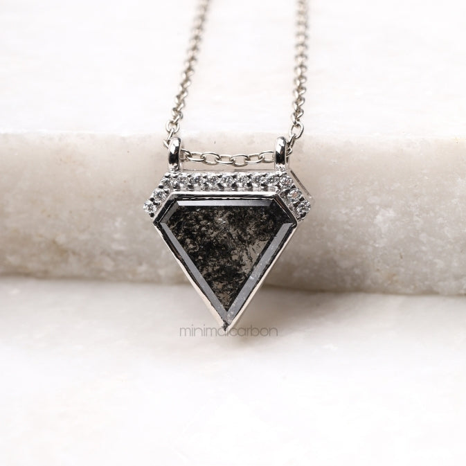 Pentagon Diamond Pendant