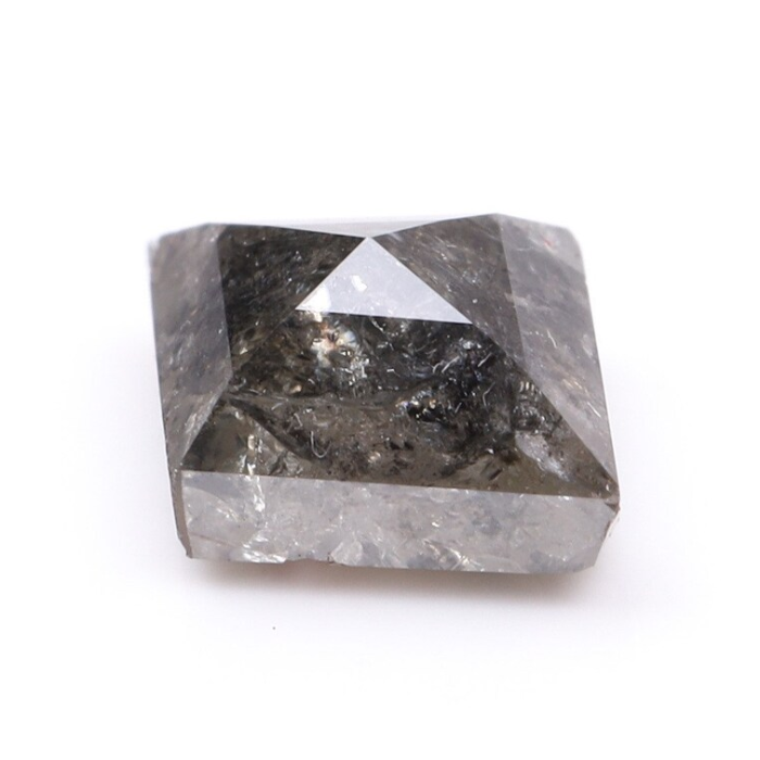 Salt and Pepper Kite Cut Natural Diamond