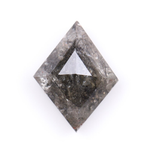 Salt and Pepper Kite Cut Natural Diamond