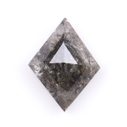 Salt and Pepper Kite Cut Natural Diamond