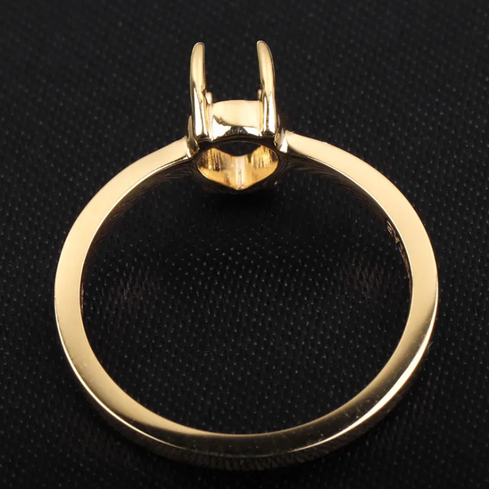 semi mount pear shape