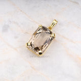 Smoky Quartz Pendant - Minimal Carbon