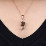 Load image into Gallery viewer, Smoky Quartz Pendant
