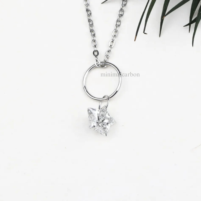 Start Cut Lab Grown Diamond Solitaire Pendant