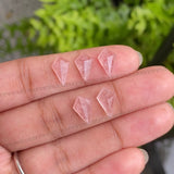 Natural Strawberry Quartz | Kite Strawberry Quartz - Minimal Carbon