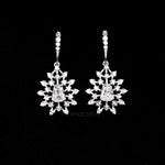 Load image into Gallery viewer, Dangle Earring Diamond Earring Pair
