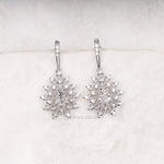 Load image into Gallery viewer, Dangle Earring Diamond Earring Pair
