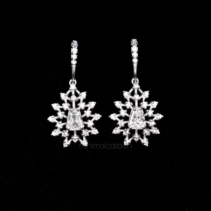 Dangle Earring Diamond Earring Pair