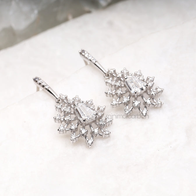 Dangle Earring Diamond Earring Pair