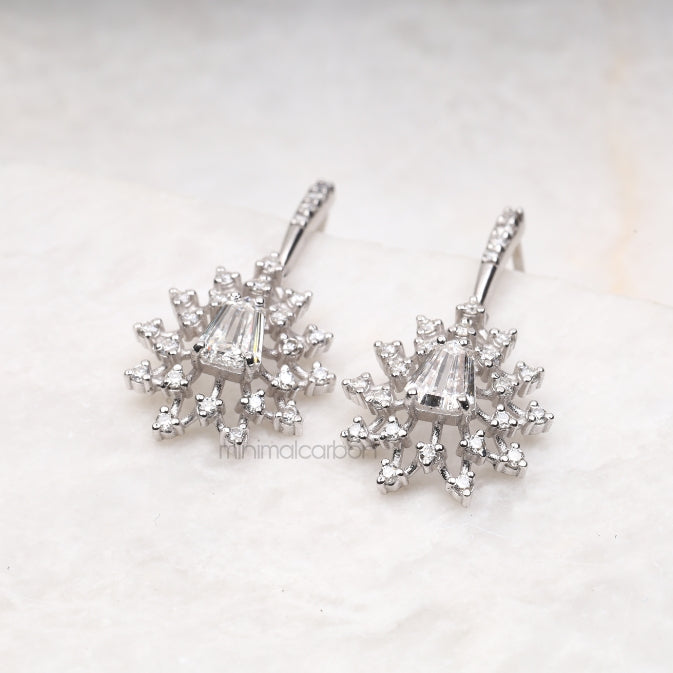 Dangle Earring Diamond Earring Pair