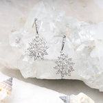 Load image into Gallery viewer, Dangle Earring Diamond Earring Pair
