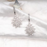 Load image into Gallery viewer, Dangle Earring Diamond Earring Pair
